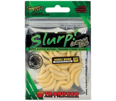 trabucco_182-00-210_trabucco_slurp_baithoney_worm_nat.white_30_db_natúr_mehlarva